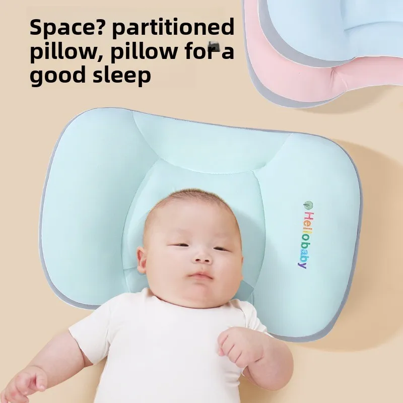 Children's Partition Pillow  Neck Protection Pillow  Skin Friendly Soft Side Sleeping Pillow  Double-sided Usable