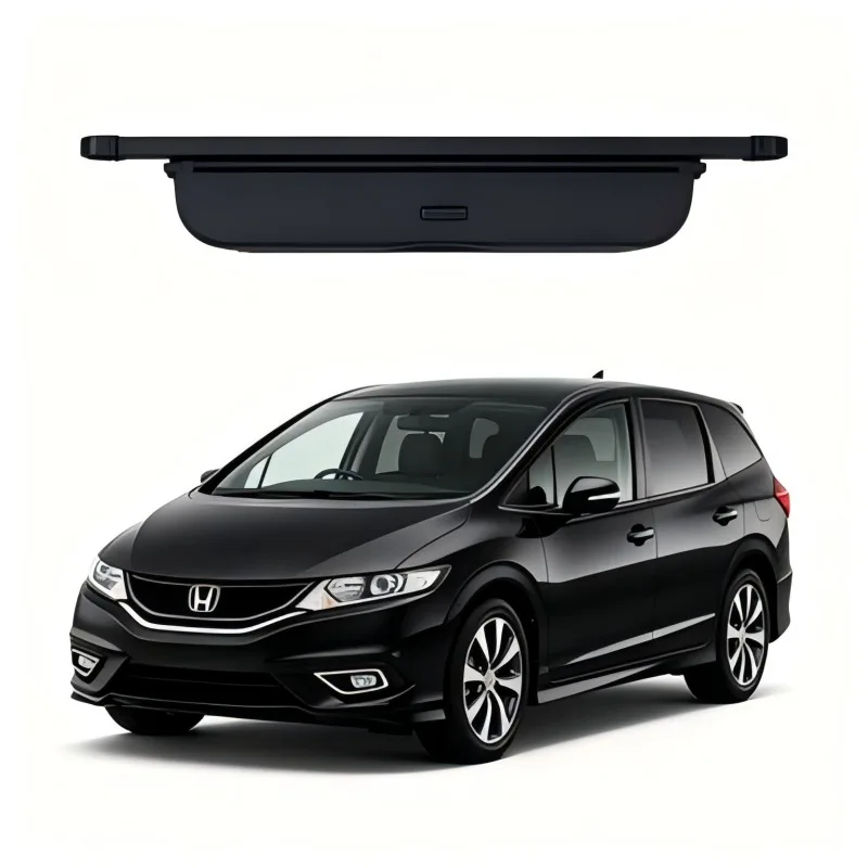 Cargo Cover Trunk Privacy Shade Rear Security Partition Anti-Theft Shield Retractable Organizer for Honda Shuttle 2015-2019