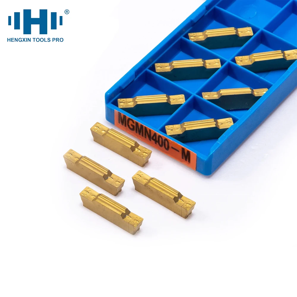 

HENGXIN 10pcs MGMN 200 250 300 400 500 600 Carbide Inserts MGMN M Double Head Grooving CNC Lathe MGMN Cutting Tools metalworking