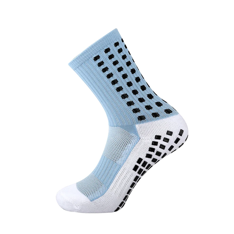 2022 New Football Socks Anti Slip Soccer Socks Men Sports Socks Good Quality Cotton Calcetines The Same Type As The Trusox