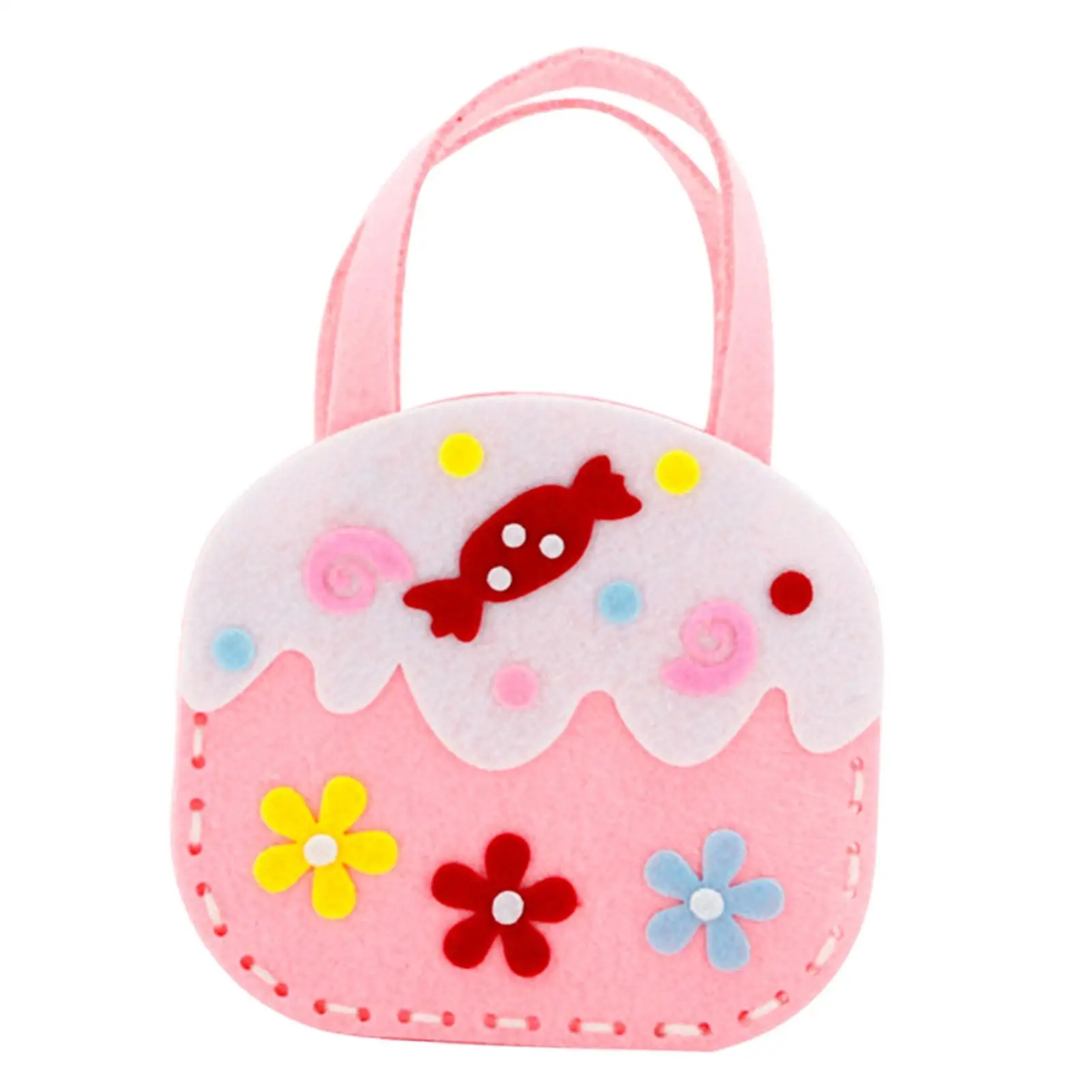 4xKids Non Woven Bag Sewing Kit Sewing DIY Kit Bag Making Supplies Storage Wallet Handbag Making Supplies Purse Making Supplies