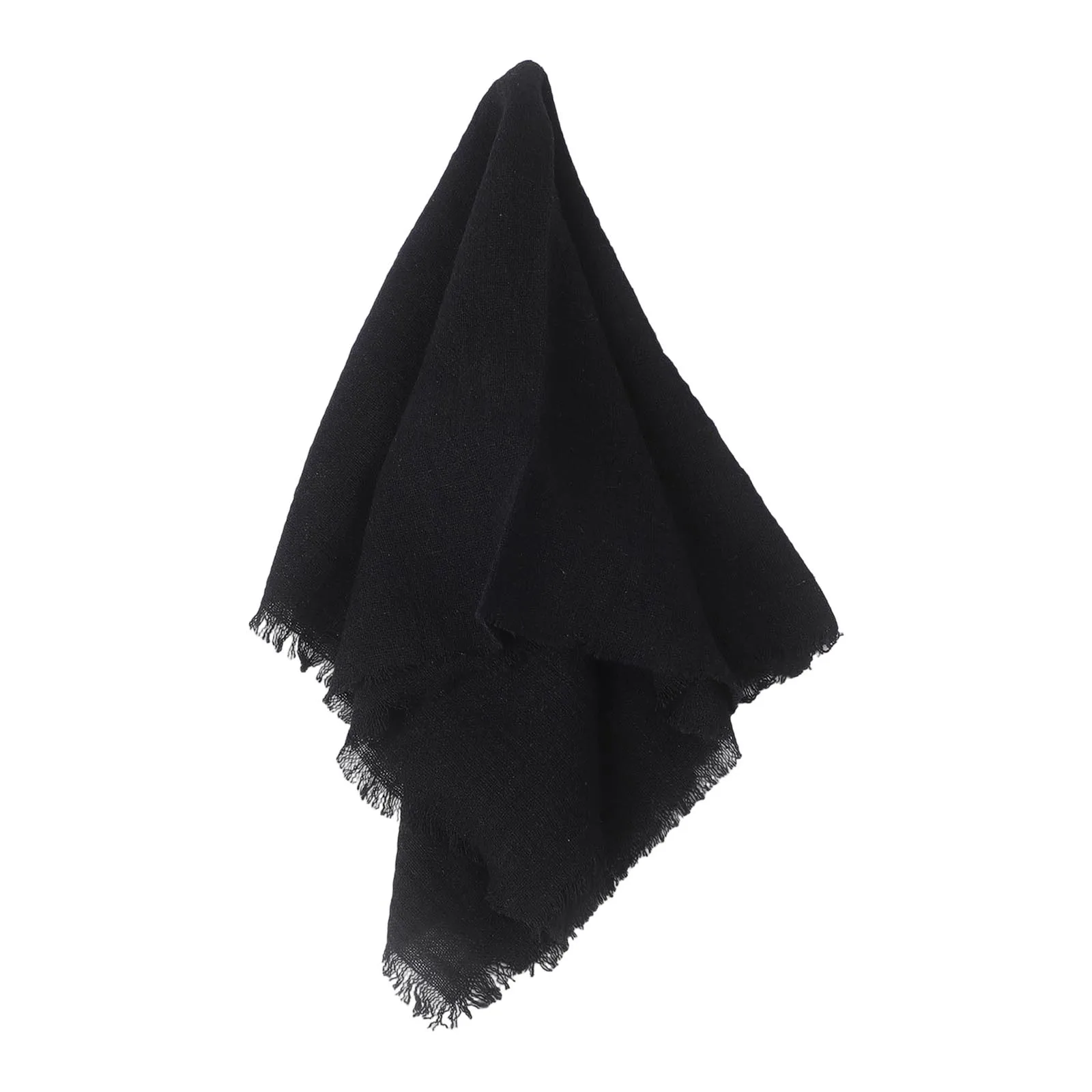 6PCS Cotton Napkins Featuring Handcrafted Tassels Suitable Table Cloth Tea Towels for Wedding and Daily Table Settings