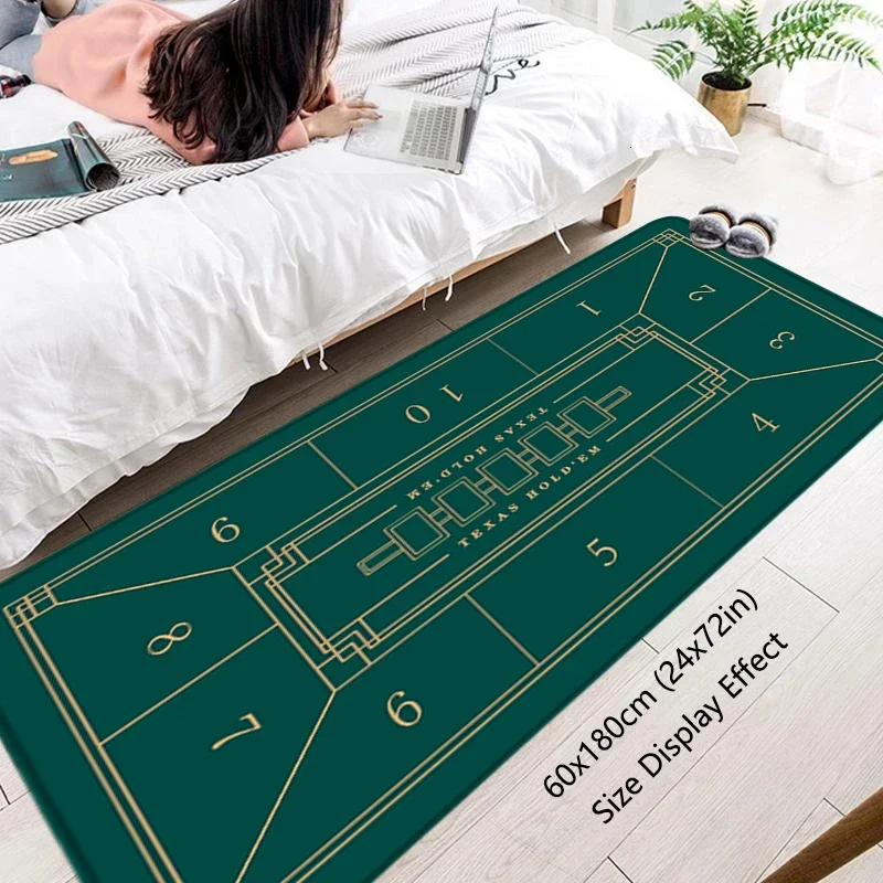 Living Room Board Game Table Mat Chess Poker Rugs Foot Carpets Entrance Doormat Kawaii Rug Floor Mats Anti Slip Mat Home Decor