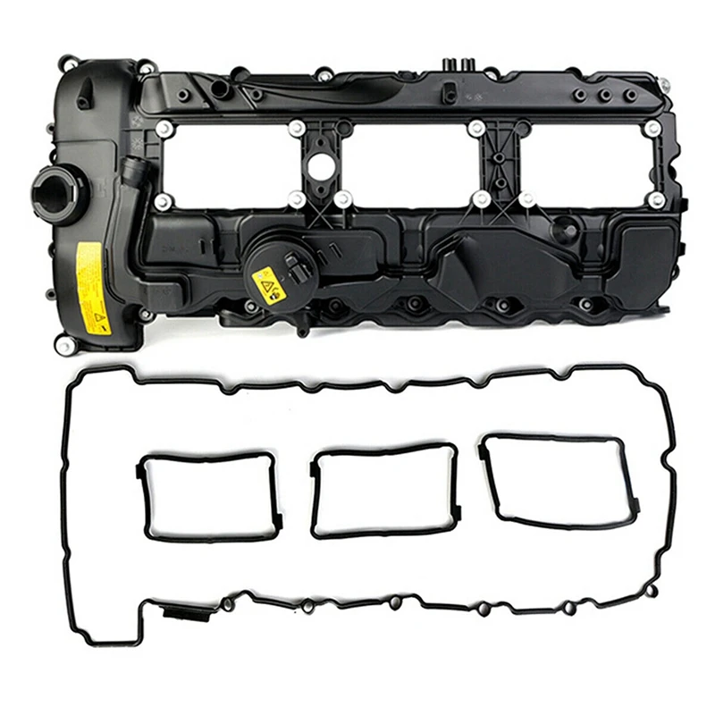 Engine Cylinder Valve Cover W/ Gasket & Bolts Parts Component 11127570292 For BMW 535I 335I 135I 640I 740I X5 X6 X3 3.0T N55