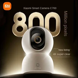 Xiaomi-Mi Home C700スマートカメラ,超低輝度,フルカラー,AI,顔認識,ジェスチャコール,Wifi6,監視Webカメラ