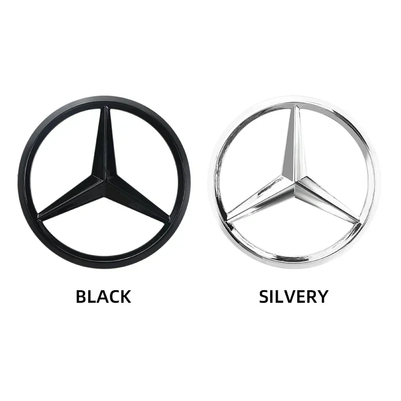 Autokap metalen logo kap badge sticker voor Mercedes-Benz W166 W176 W177 W204 W205 W212 W213 W246 W253 X205 X253 Glecla GLC GLML.