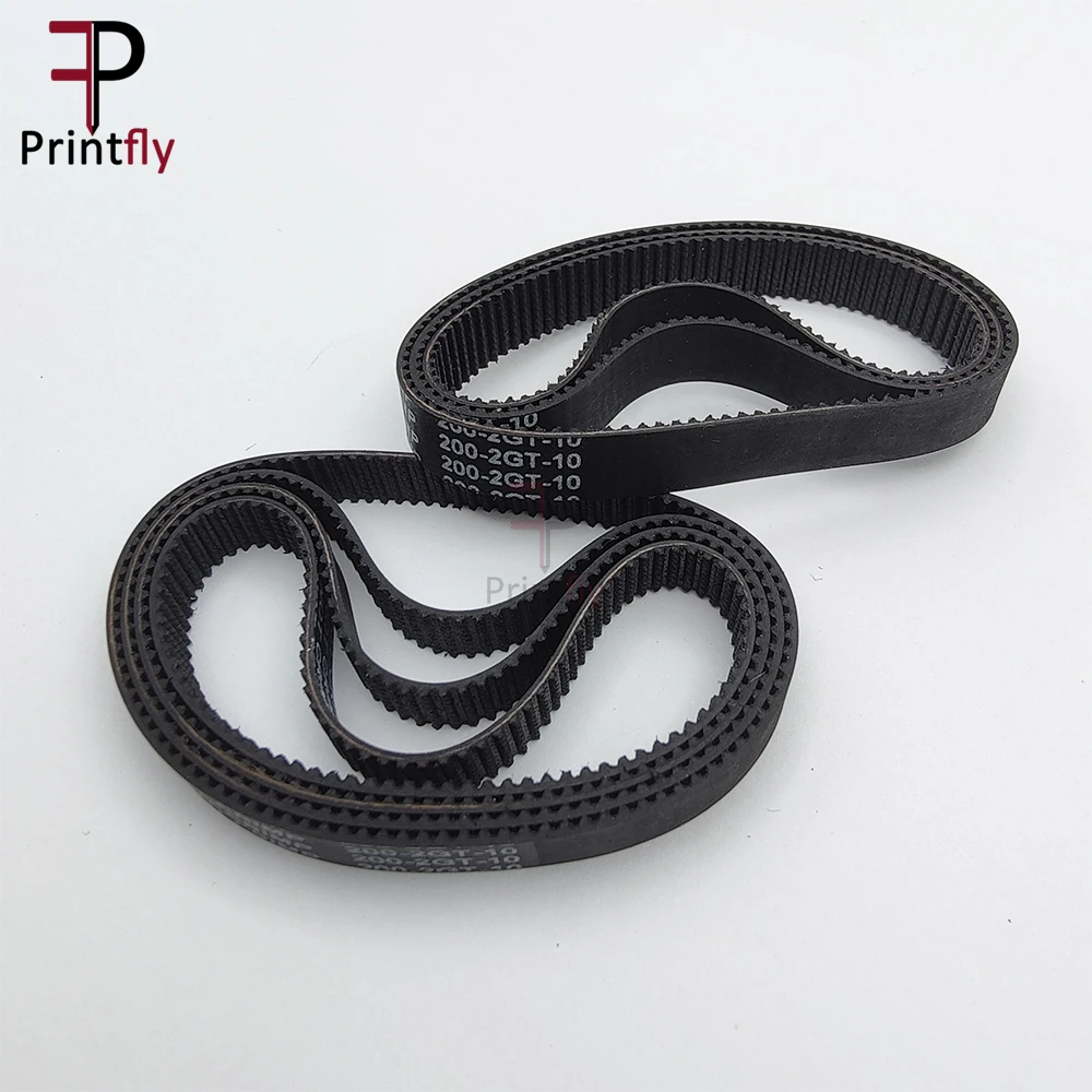 Printfly 2MGT 2M 2GT Synchronous Timing belt Pitch length ​100/110/120/130/140~202/210/220/232/240mm Width 10mm Rubber closed