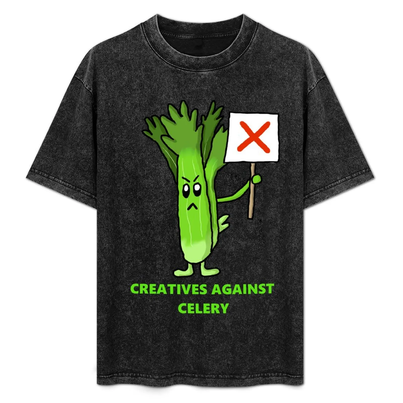 Creatives Against Celery T-Shirt blue archive tshirts personalised baggy shirts boys whites shirts men graphic