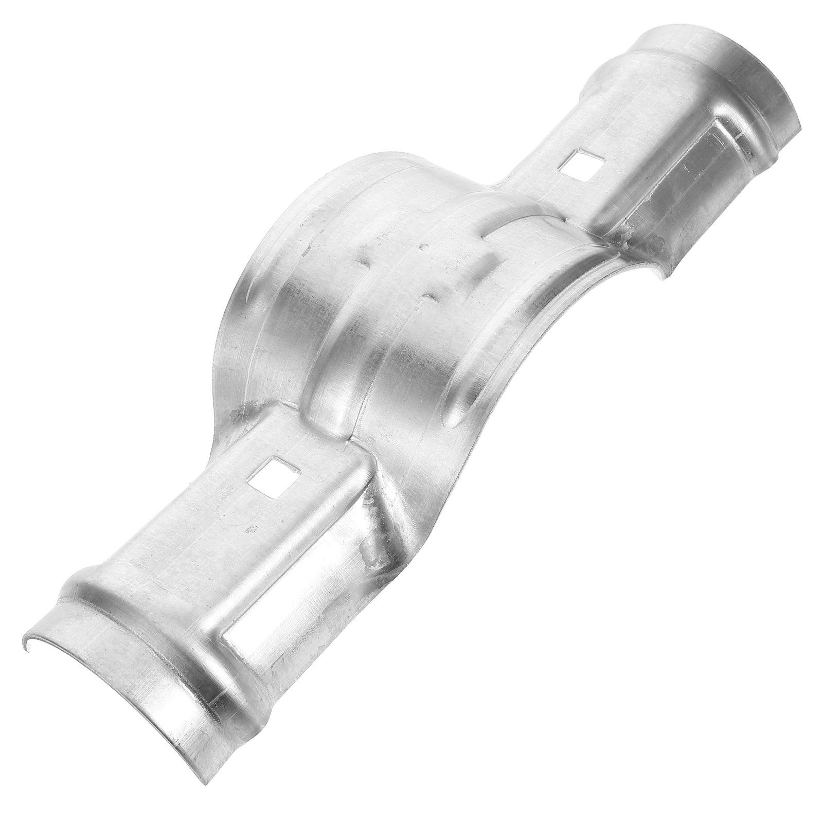 

1pcs Stadium Fence Accessories Round Column Tube Clamps Horizontal Connection Galvanized Steel Sports Facility Installation
