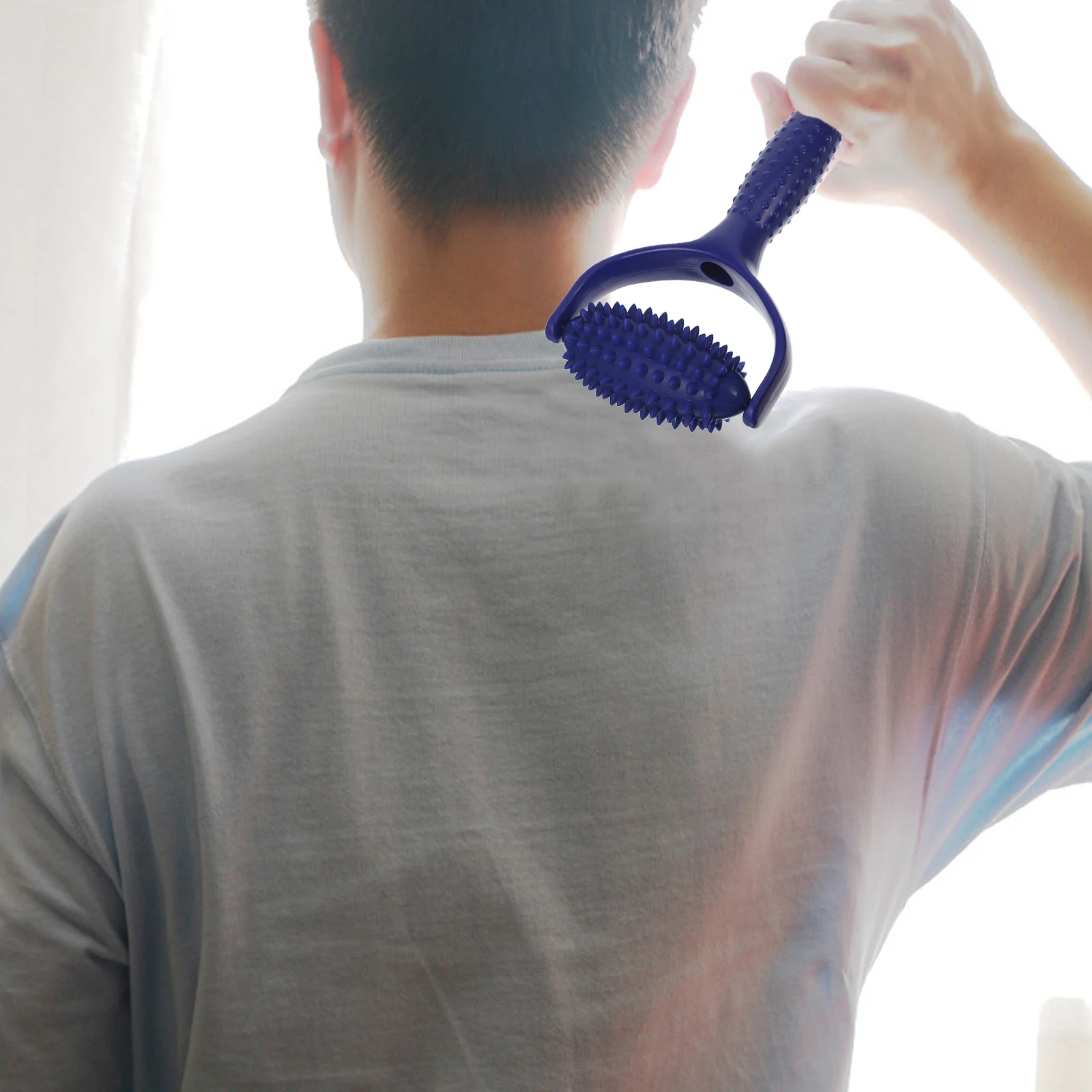 

Muscle Roller Ball Spiky Full Body Massage Tool Portable Handheld For Neck Back Legs Arms Feet Trigger Point Therapy