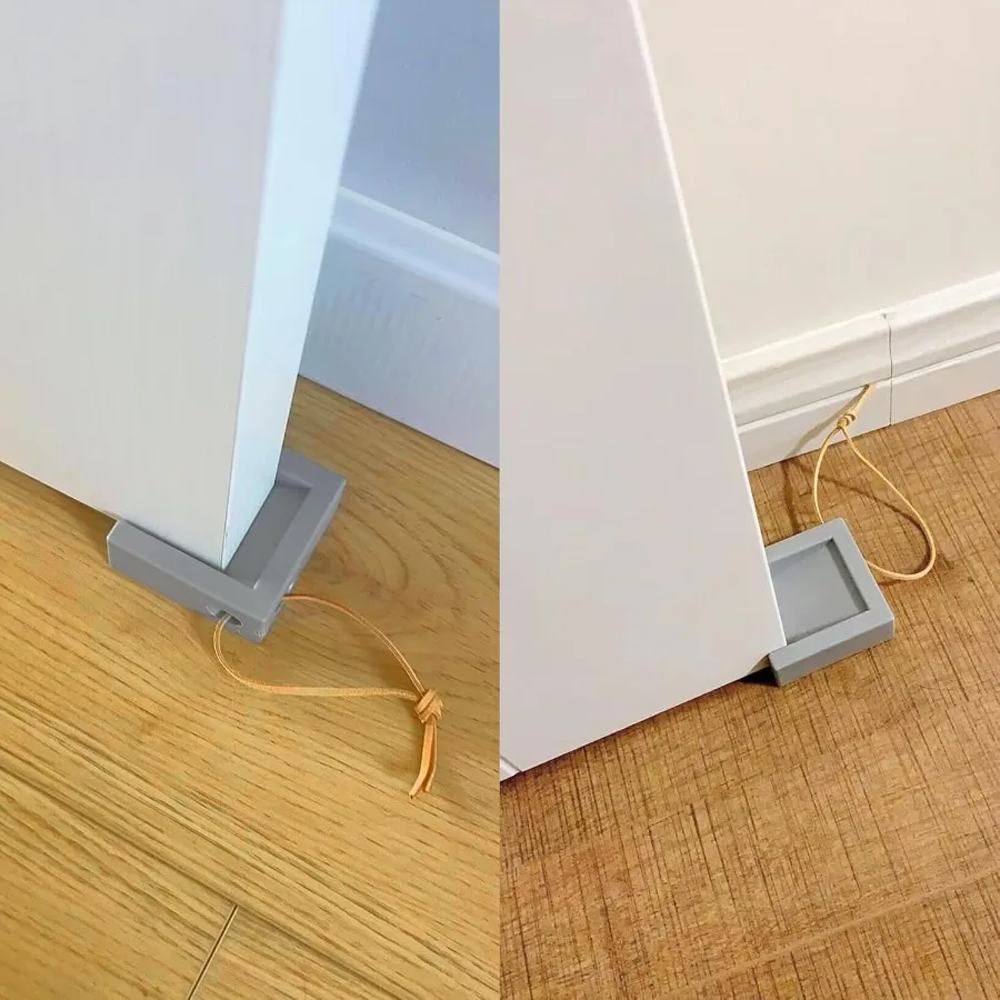 Rolha de porta bloco absorvente de choque, cunha de parada de porta, porta de escritório em casa, anti-colisão, antiderrapante, para a maioria dos tipos de piso e c