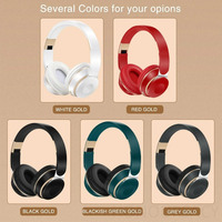 T8 Foldable MP3 Player Noise Canceling Blutooth Headphones With Audio Cable Bluetooth Earphone Hedset Earphones Big Ear Phones