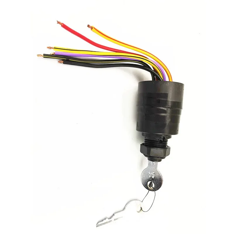 Limited Offer High-quality 6-wire Ignition Switch Key 17009A2 Is Used For External Ignition Of Outboard Machines