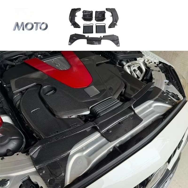 Carbon Fiber Cold Air Intake Kit for C43 GLC43 3.0T