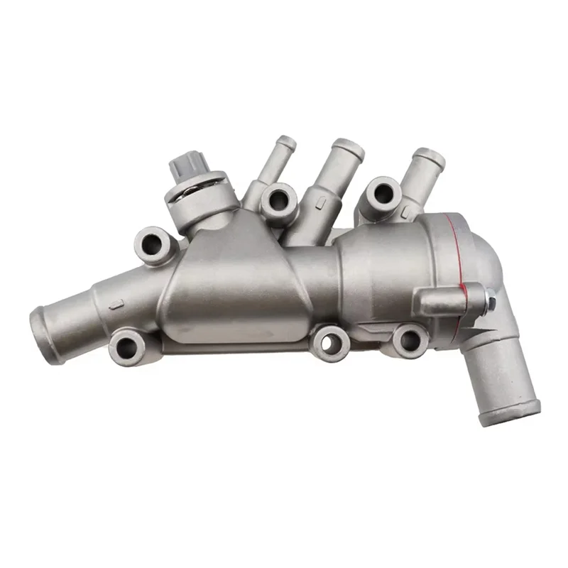 ترموستات الإسكان محرك المبرد المياه شفة المضخة المخرج 1130416 1218087 1337823 XS6E-8A586-AG لفورد كا 1.3 1.6-AS55 #2