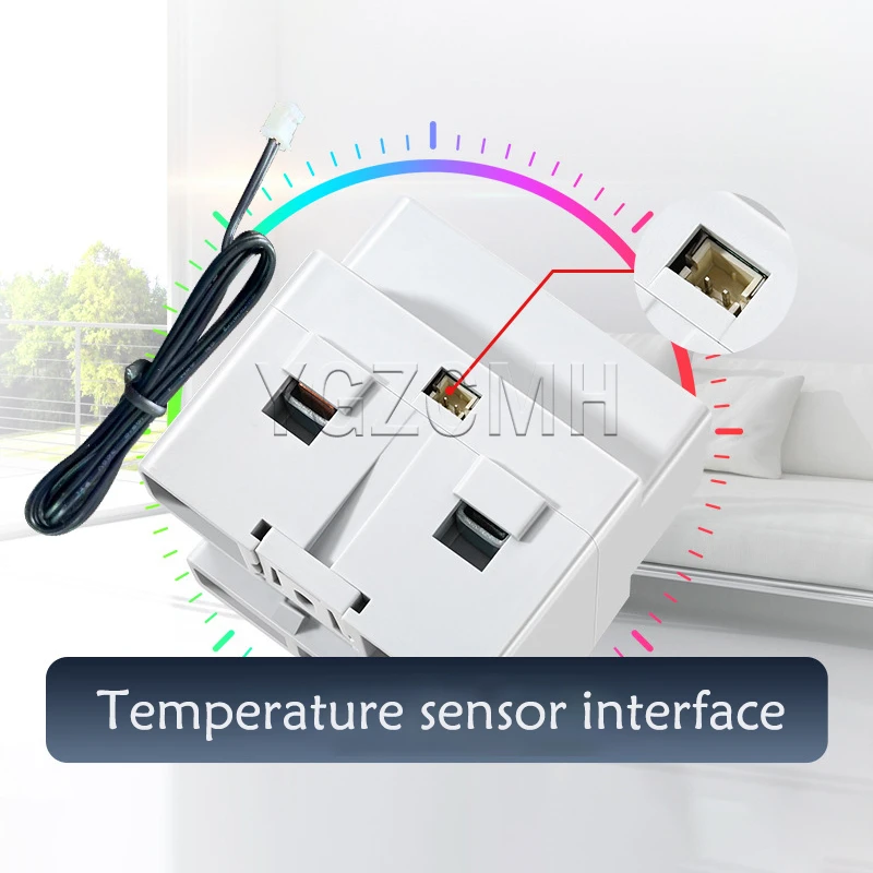 63A AC170-300V WIFI amperomierz AC wielofunkcyjny Tester miernik energii elektrycznej pilot aplikacji sterowania przełącznik czasowy