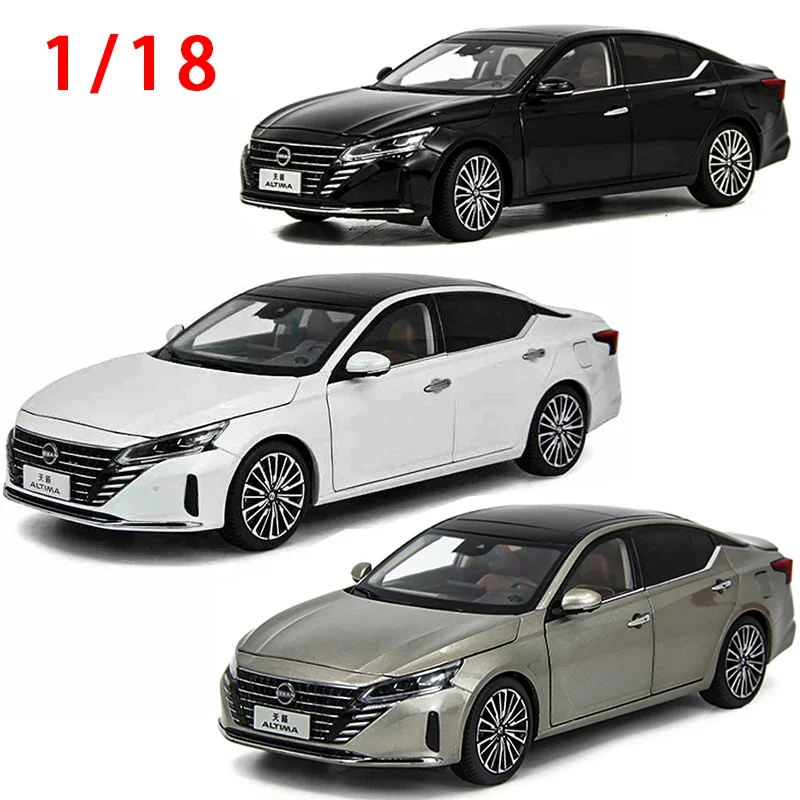 Diecast 1/18 Scale Nissan Teana Alloy Model Car Nissan Play Vehicles Altima Car Model Toys for Boys