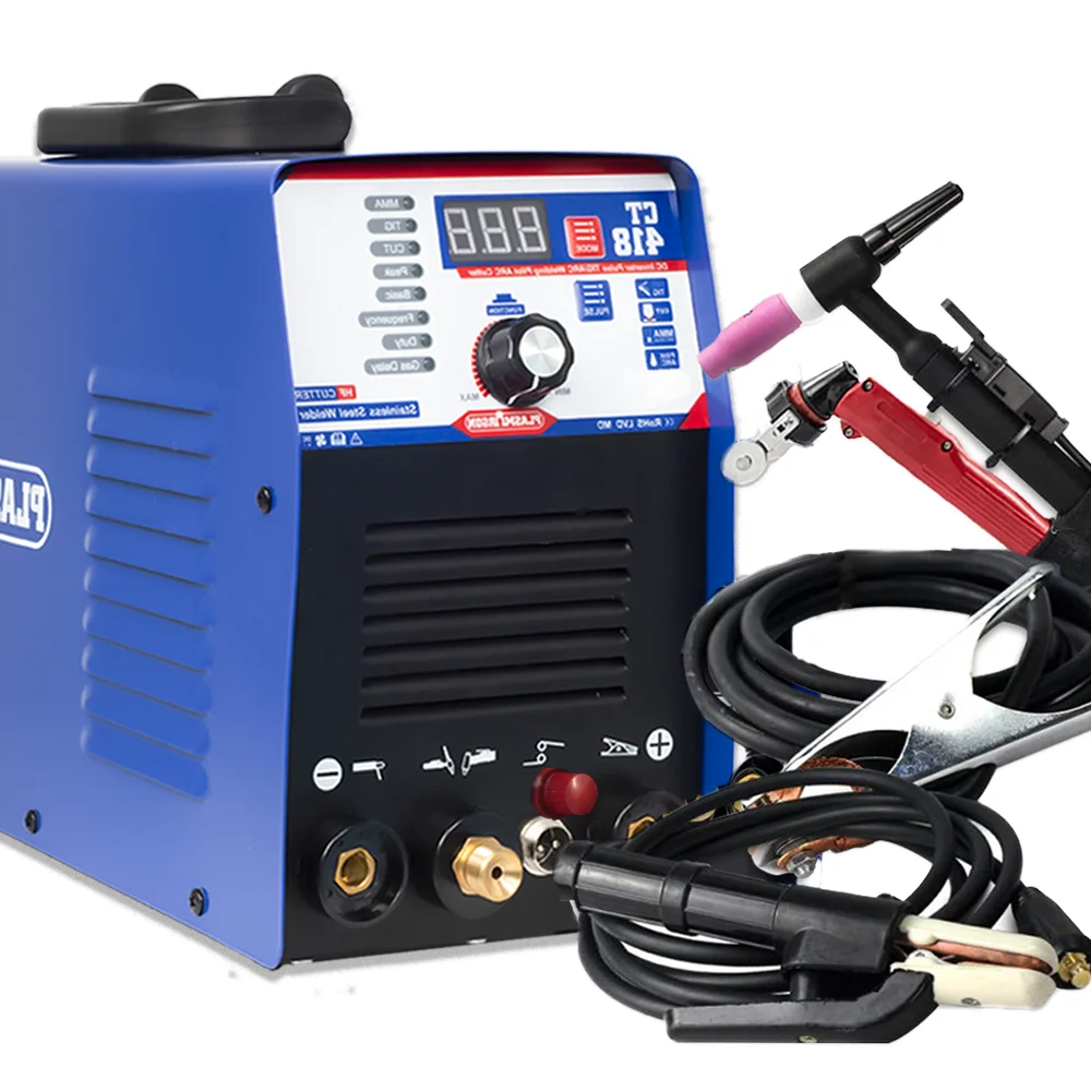 

Air Plasma Cutter IGBT DC Inverter Pilot ARC CNC Plasma Cutting Machine TIG/CUT/MMA Welding Machine 110-220V