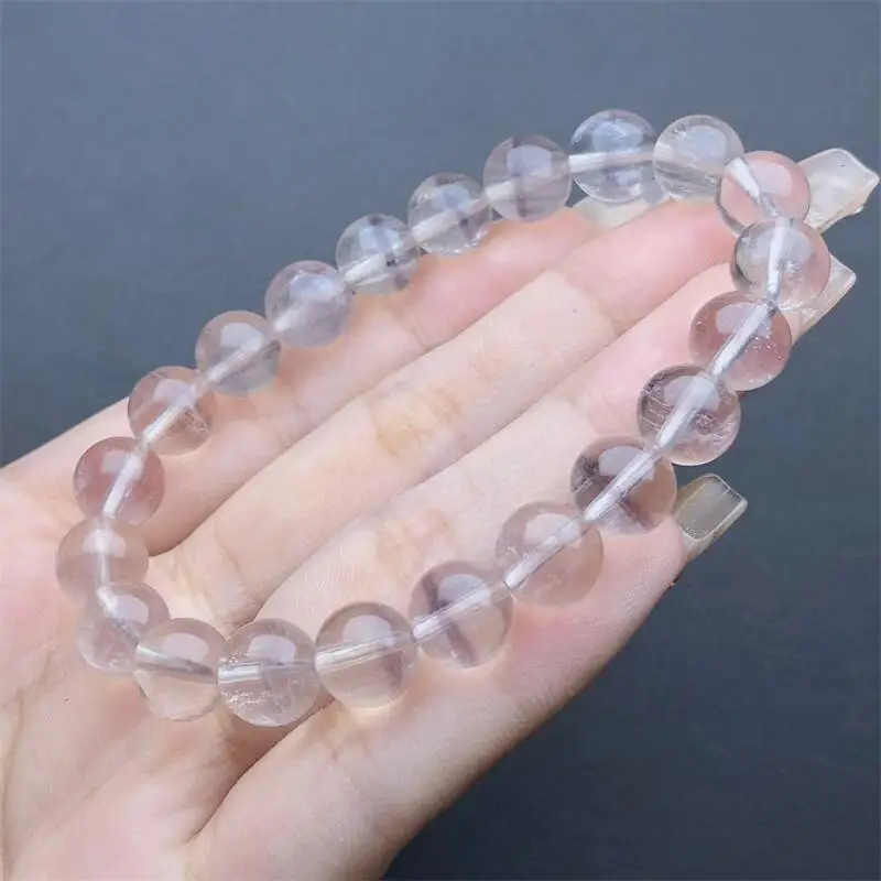 8.8MM Natural Fluorite Bracelet Reiki Healing Fengshui Stone Fashion Jewelry For Women Holiday Gift 1PCS