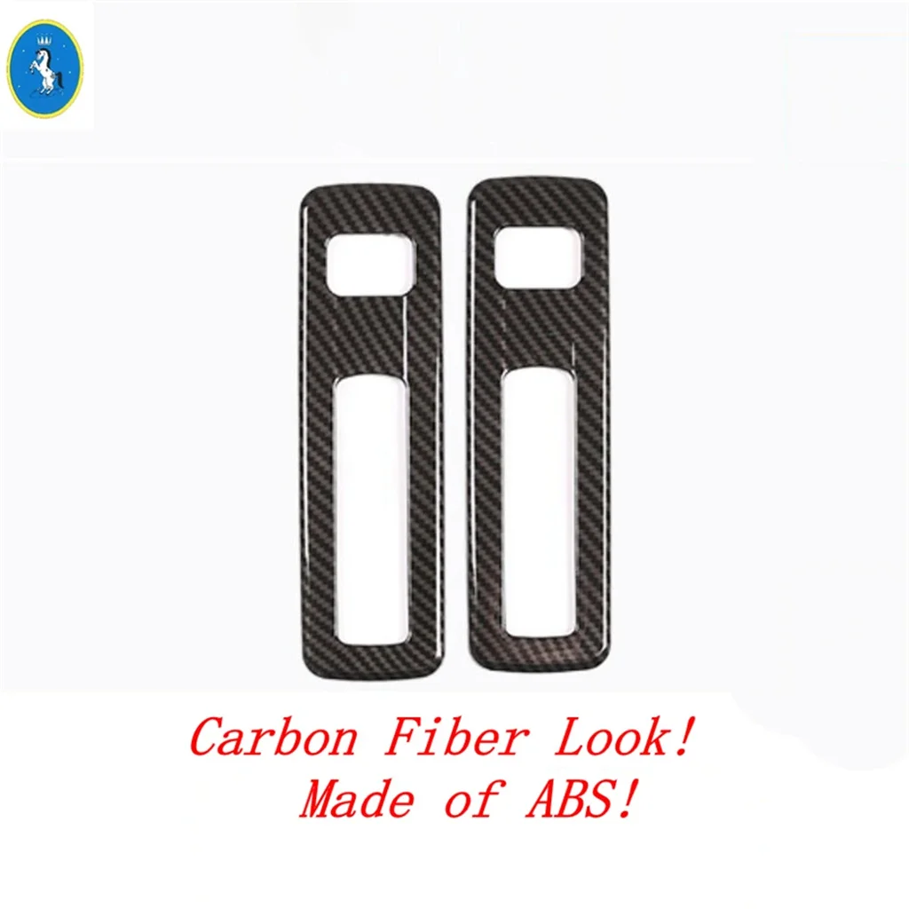 

Carbon Fiber Trunk Door Switch Button / Air AC Outlet Armrest Glass Lift Panel Cover Trim For Benz CLA 200 C118 W118 2020 - 2024