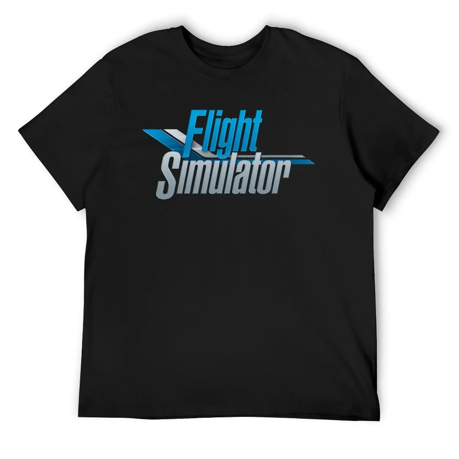 

Flight Simulator 2020 Classic T-Shirt Man t-shirt oversized t shirt basketball graphic tees men t shirts high quality