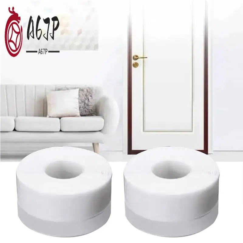 

A67P-10PCS Convictionm Door Seal, Weather Stripping Door Seal Strip 5M/16.4Ft, Sealing Sticker Sealing Tape For Door Draft