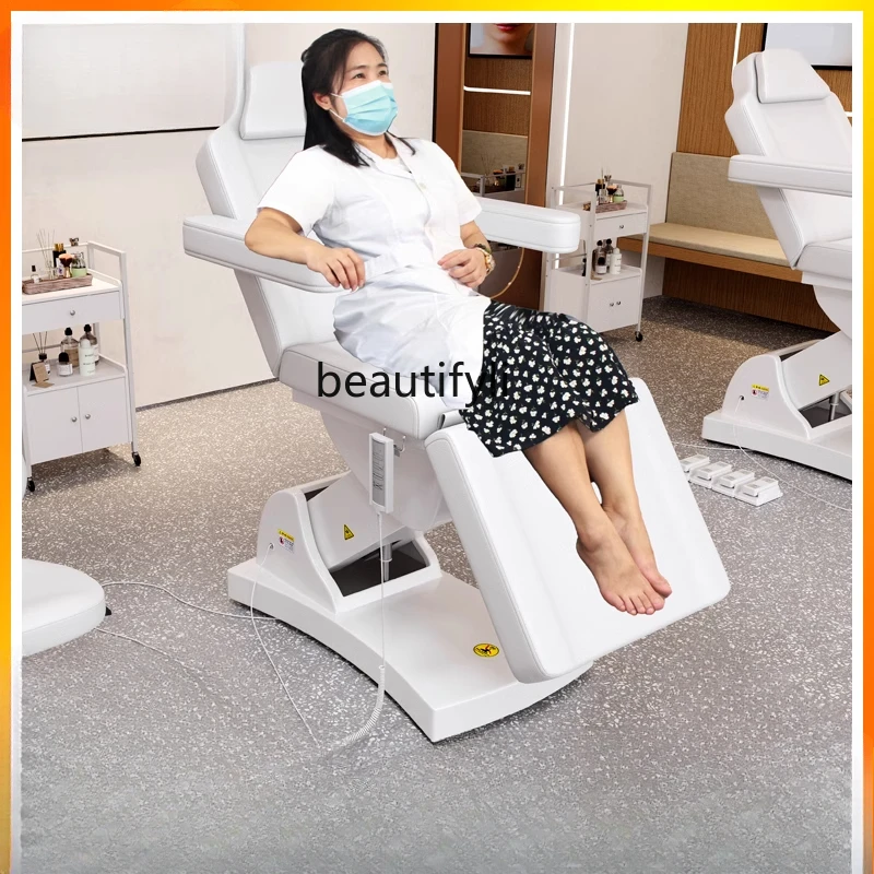 

All-electric beauty multi-functional massage massage physiotherapy body ear lifting bed