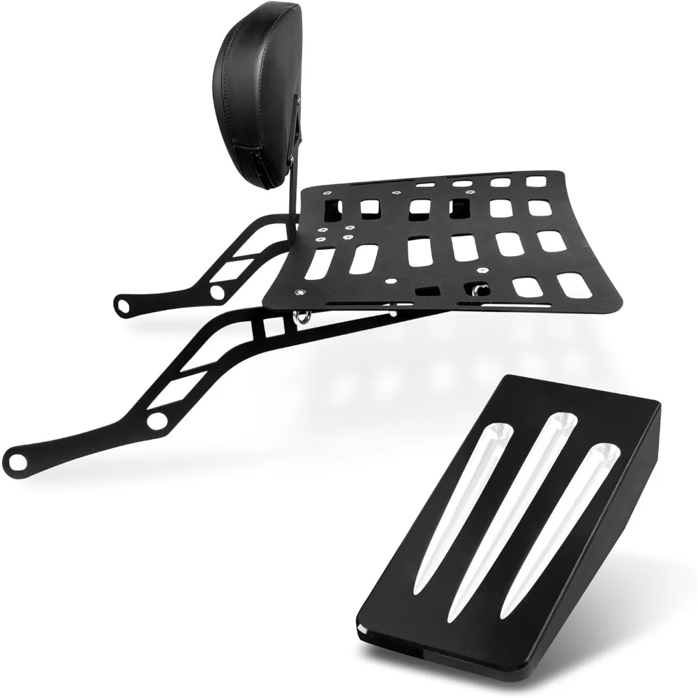 

Motofunder Passenger Backrest with Rear Luggage Rack， Brake Pedal fif for Can-Am Spyder F3/F3-S/F3-T