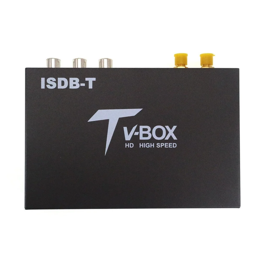 Car Digital TV Box External ISDB-T TV Digital Box Primary SEG Receiver Remote Control Brazil Peru Argentina Chile South America