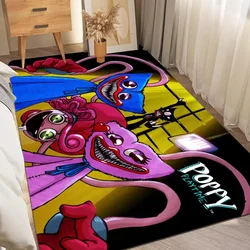 P-POPPYS PLAYTIME H-Huggy-Wuggyes Floor Mat Bathroom Mat INS Style Soft Bedroom Floor House Laundry Room Mat Anti-skid Welcome