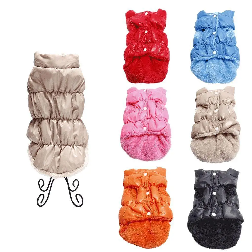 

Dog Winter Warm Coats Jackets Pet Dog Clothes Winter Coat Vest Puppy Down Jacket Clothing Plus Size