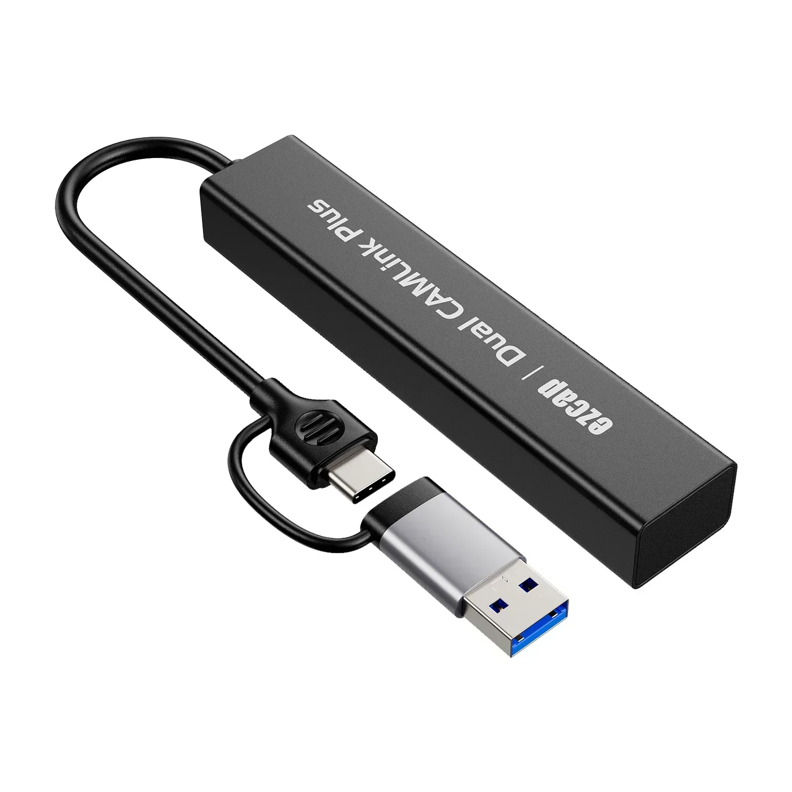 Tarjeta agarradora de captura de vídeo HDMI Dual USB C 4k, 1080p, 60fps, HDMI a USB tipo C, caja grabadora de vídeo para PS5, PC, transmisión en vivo