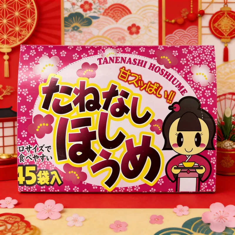 タクマ食品 種なし干し梅（1×45パック）、送料無料、国内発送、スナック、そのまま食べられる