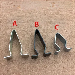 5pcs For Volkswagen VW Passat TIGUAN Polo Santana Trunk Sill Bar A-pillar Steel Buckle Clip