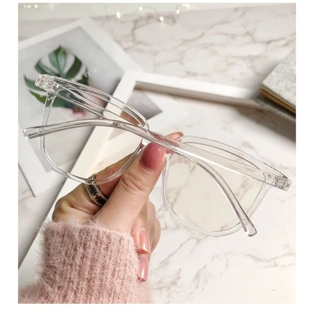 Pelindung Mata แว่นตาป้องกันแสงสีฟ้าแบบคลาสสิกพีซีแว่นตาสี่เหลี่ยมน้ำหนักเบาพิเศษกรอบป้องกันแสงสีฟ้าผู้ชายผู้หญิง