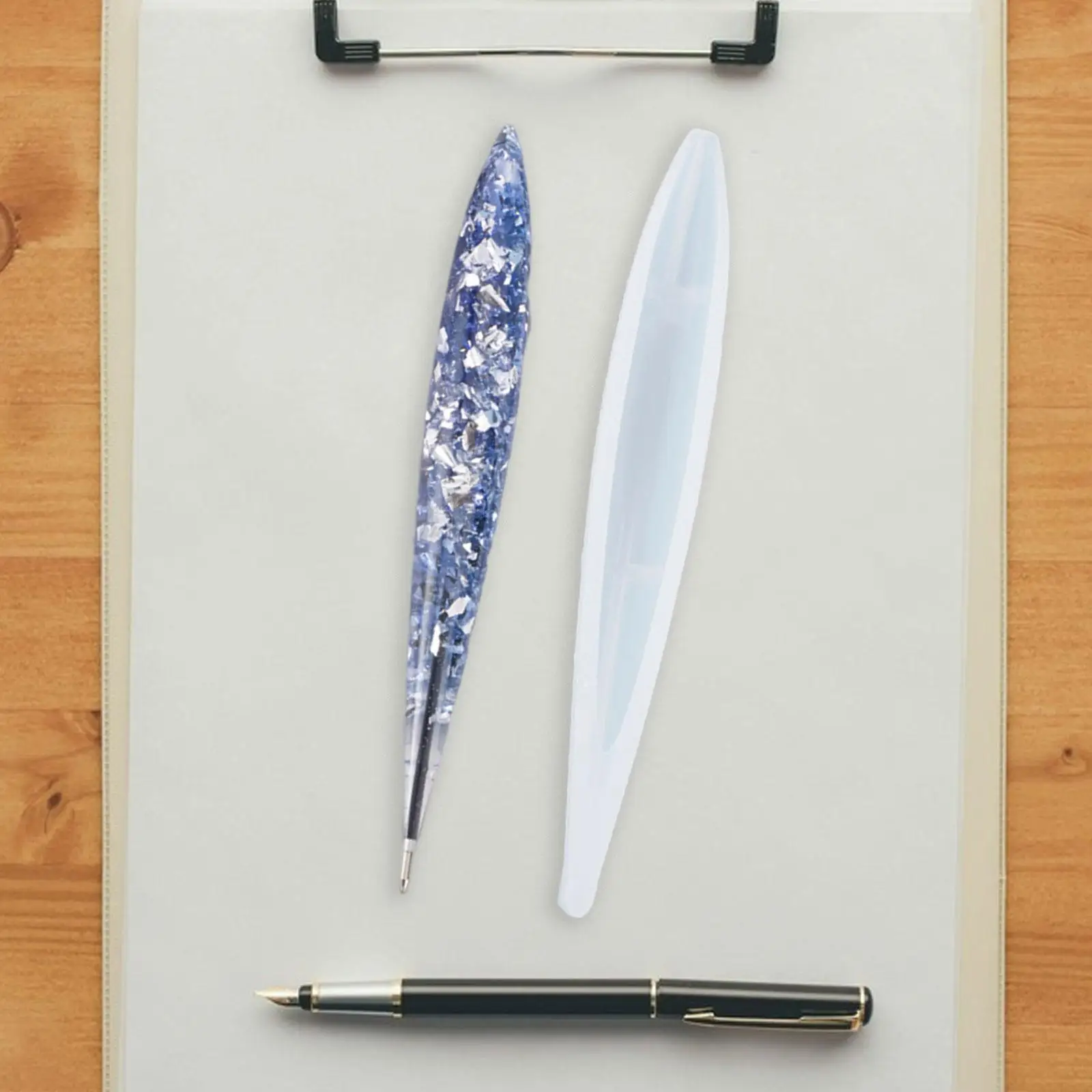 

Pen Resin Die Resin Casting Silicone Die Stationery Pen Making Accessories