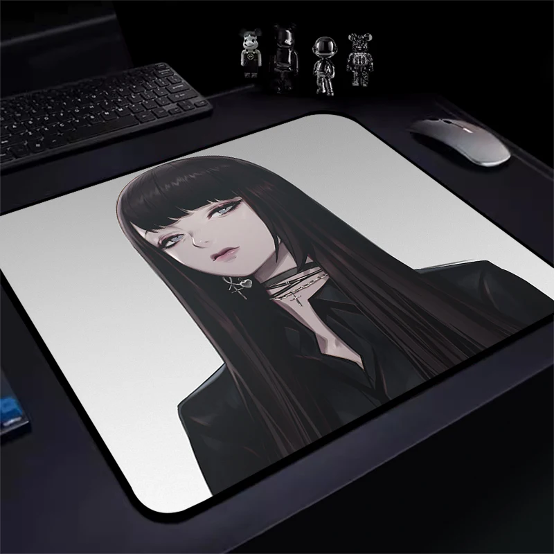 

45x40CM E-Sports Anime Girl Mouse Pad Balance Mousepad Gamer Premium Anime Girl Mouse Mat Computer Desk Mat Rubber Keyboard Pad