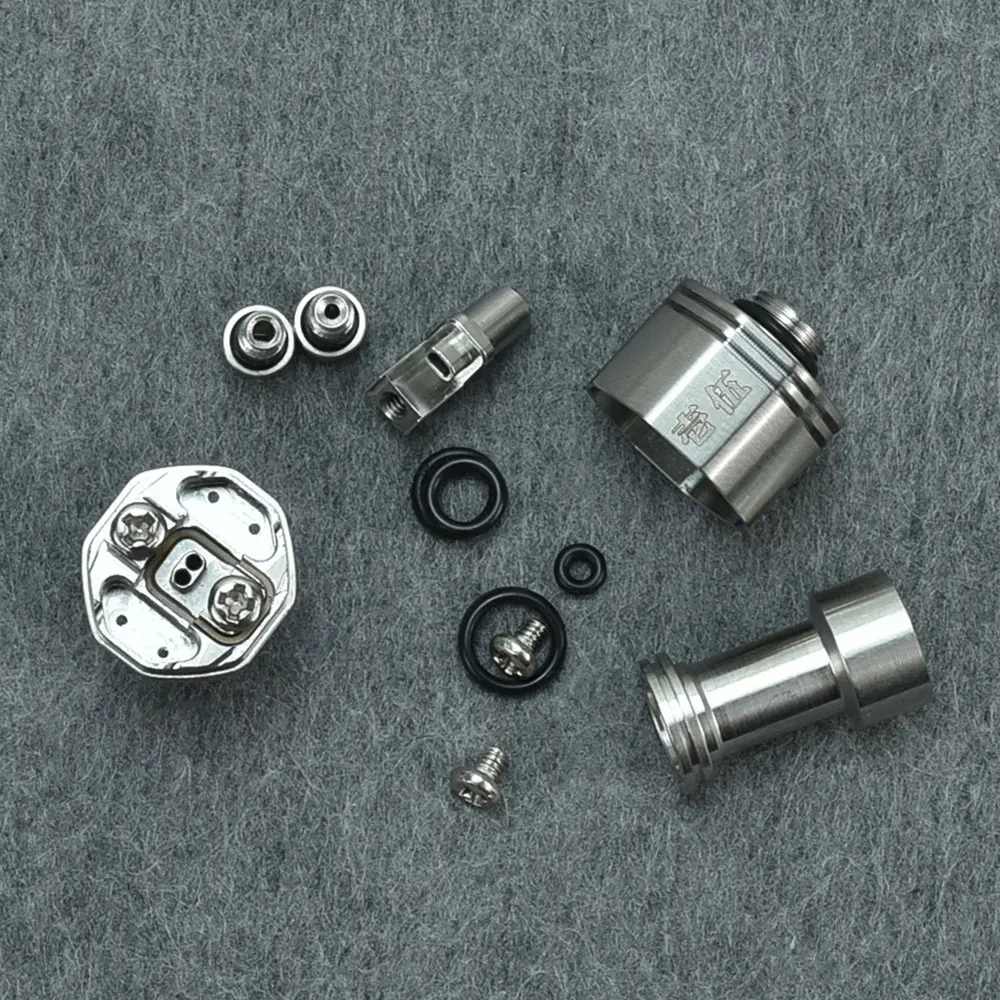 415BB MTL Style RBA Four One Five for Boro Tank / Billet / SXK BB vs SXK Wick'd Bridg'd V2 Style RBA Bridge