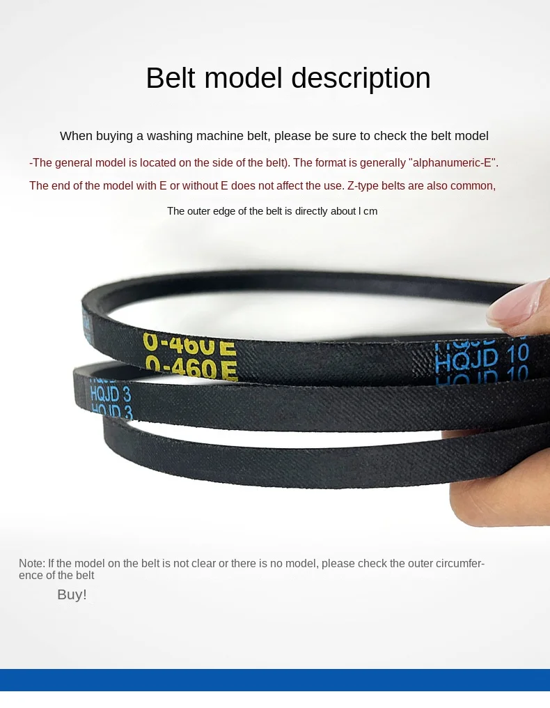 

Универсальный ремень для стиральной машины, O-образный автоматический полуавтоматический мотор для стиральной машины, аксессуары для двигателя трансмиссии, V-образный ремень
