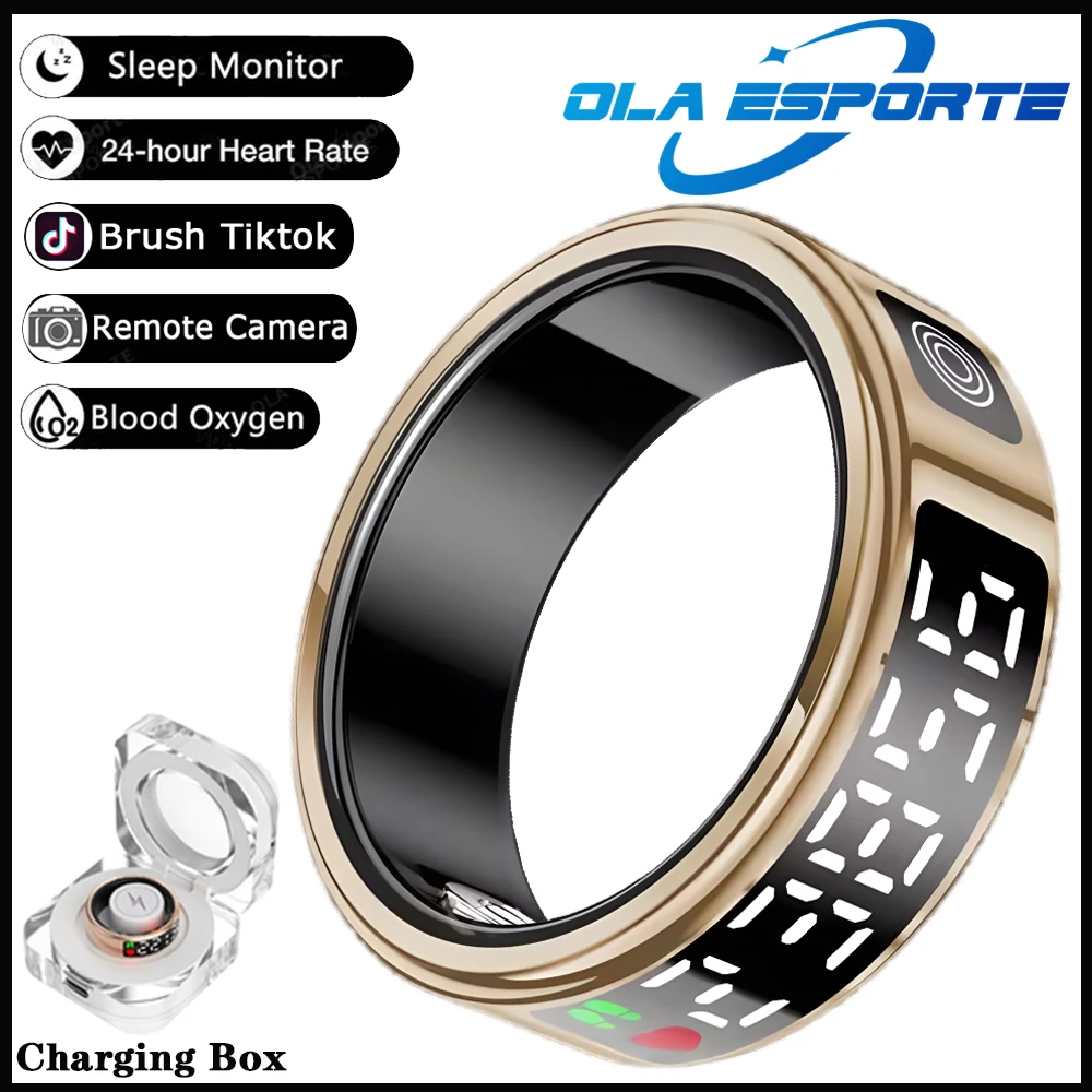 Smart Ring with Multi-Function Monitoring Features