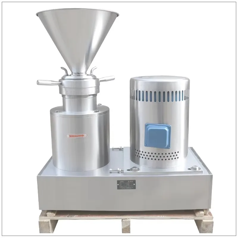Automatic Split Colloid Tigernut Milk Extraction Grind Machine/Mill Tiger Nut Milk Butter Making Machine Cow Shea Nut