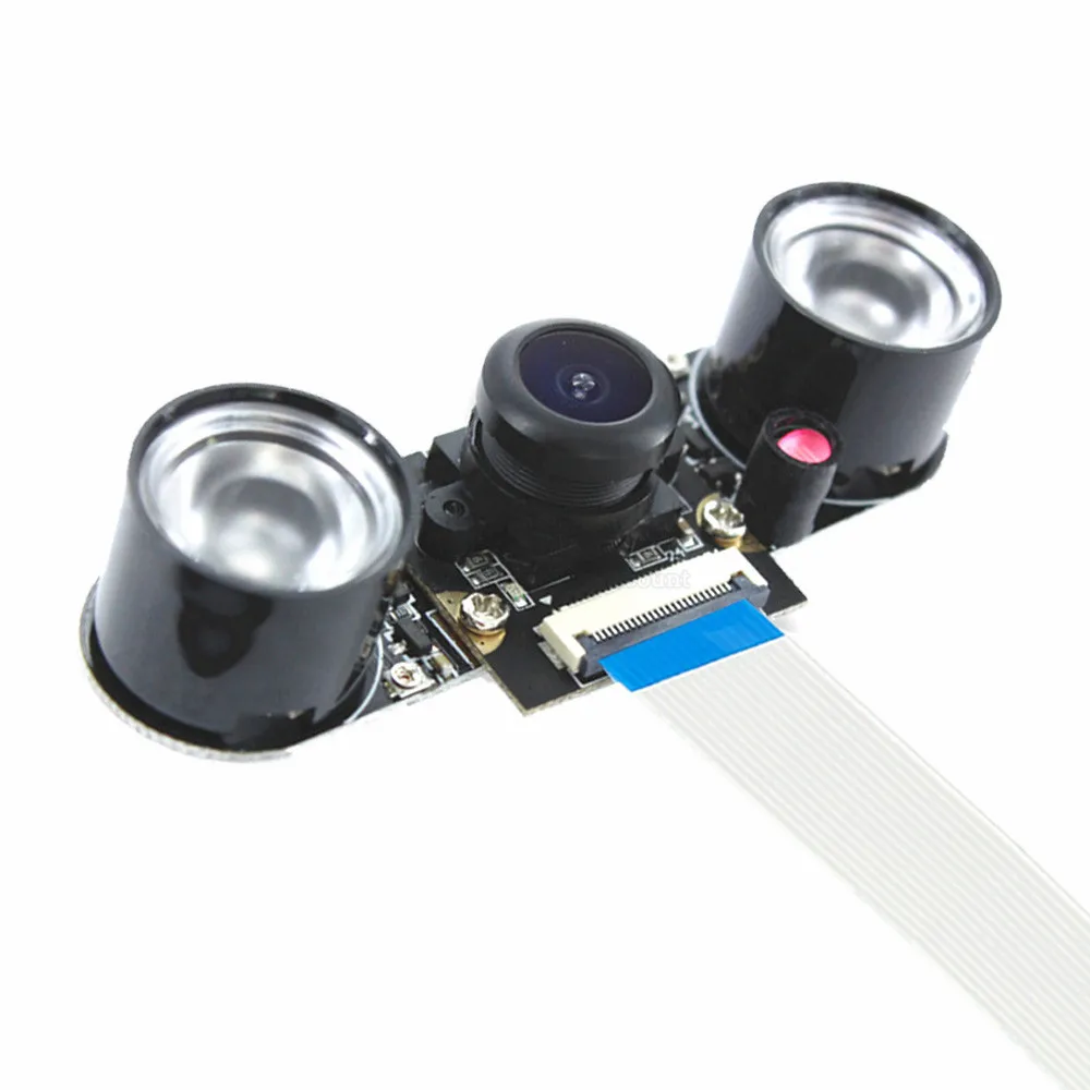 GC2035 Camera Module for Orange Pi Board 2MP Adjustable Wide Angle Lens 110 Degrees Night Vision with LED IR Light