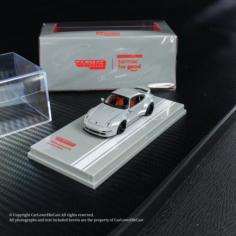 

1:64 993 Gunther Werks, литая под давлением модель автомобиля из сплава, готовая коллекция украшений, детская игрушка, украшение для взрослых.