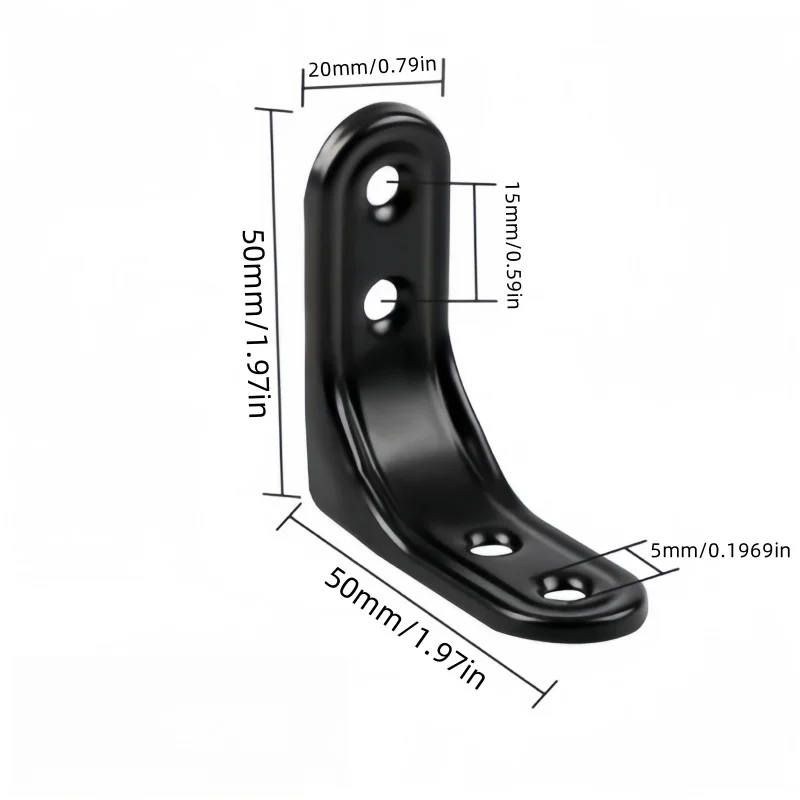 2/5/10pcs fixed triangular brackets, load-bearing layer board brackets, indoor outdoor universal DIY layer board wall brackets