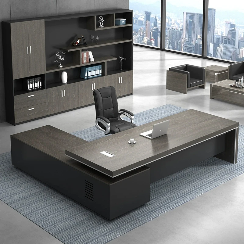 

Boss office furniture combination desk chair president simple modern computer desk