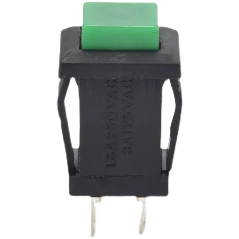 2PCS rund selbst-lockin 16MM Rast/Momentary push button schalter mit LED beleuchtung 4Pin R16-503