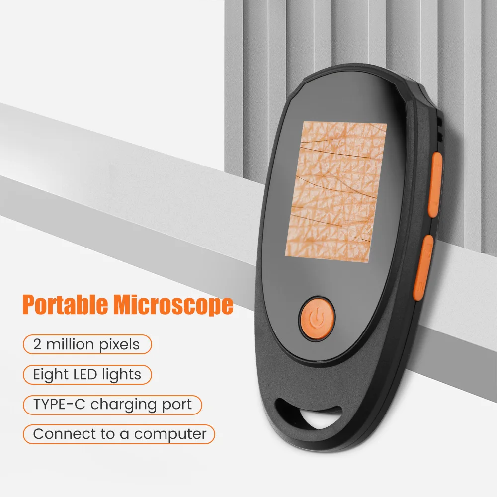 مجهر تحليل الجلد الرقمي أداة مكبرة عالية الوضوح مع مكبر إلكتروني تكبير دقيق لتحليل الجلد #2