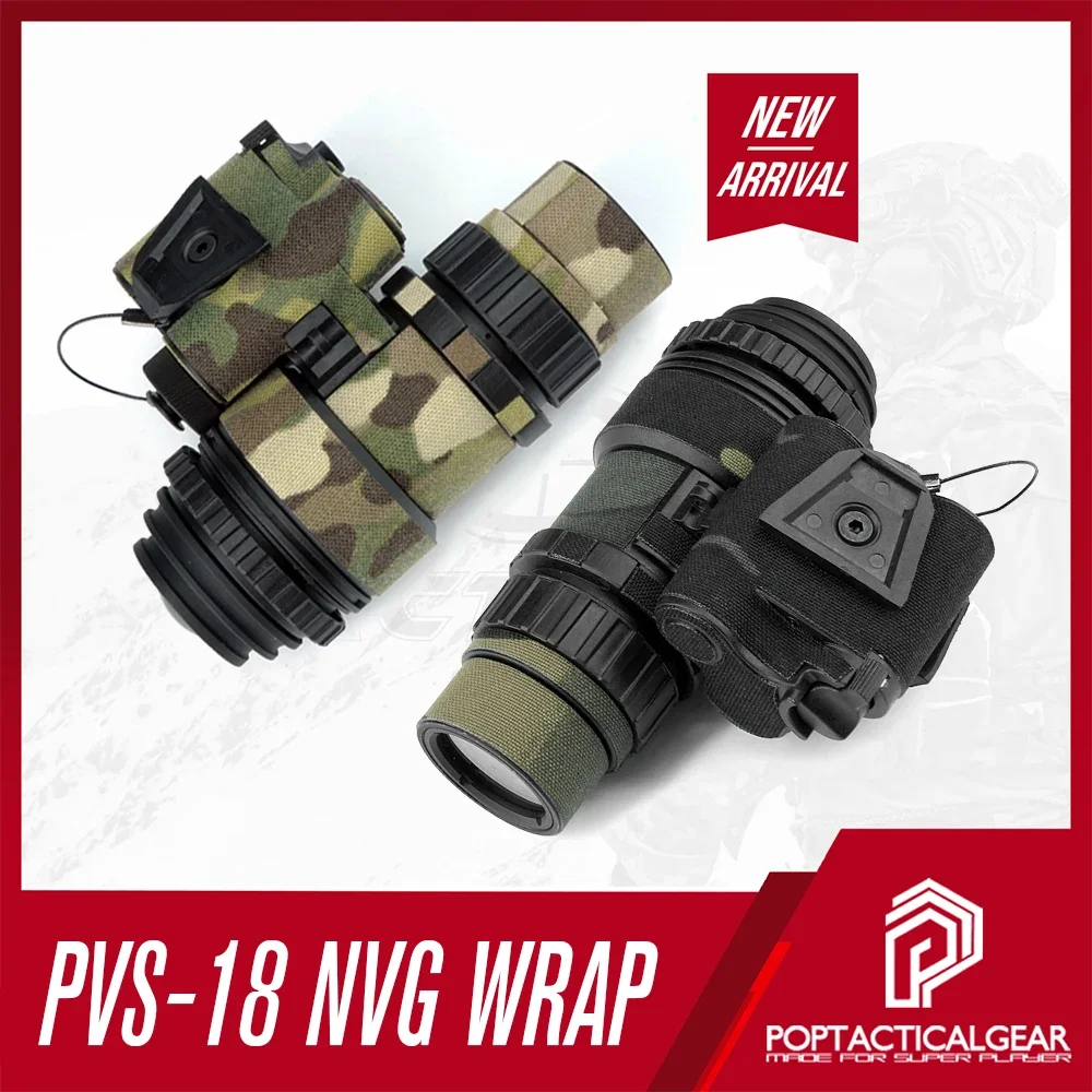 New PVS 18 Wrap Night Vision Protection Sticker Black MC or MC Anti-scratch Waterproof and Dustproof