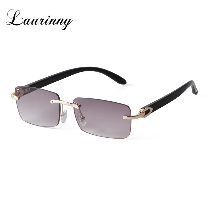 

2022 New Women's Sunglasses Fashion Design Trend Personality Rimless Glasses Marine Sheet Anti-Ultraviolet Sunshade Mirror Women