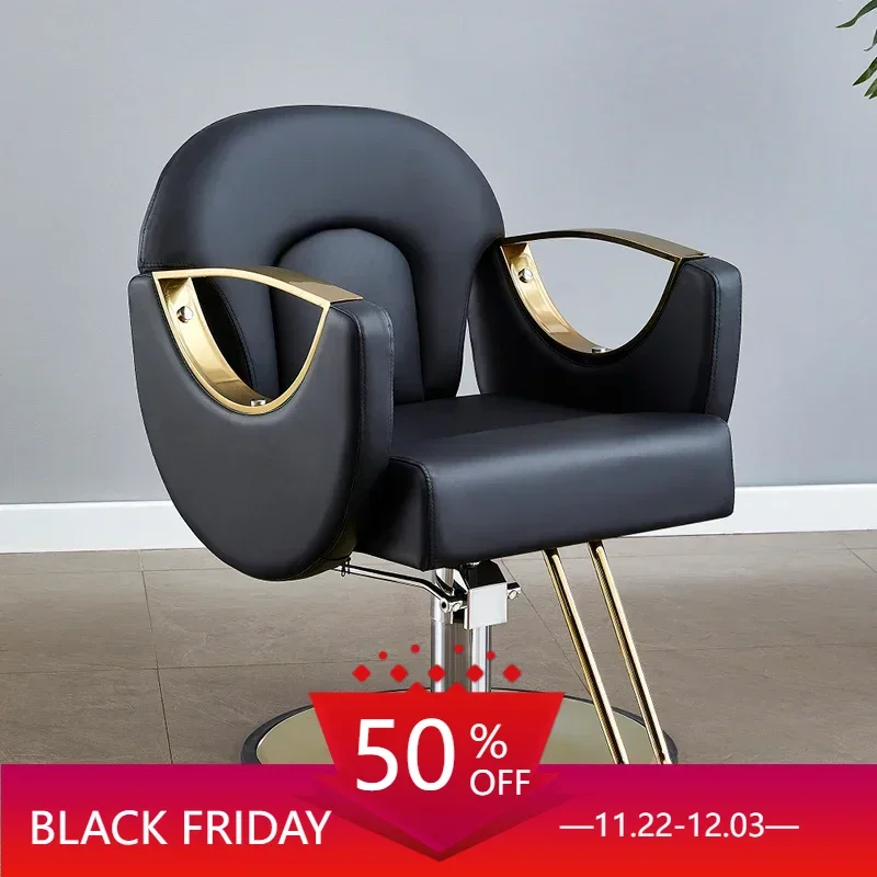 

Swivel Beauty Chair Salon Professional Hairdressing Armchairs Barber Desk Barberia Hair Furniture Women Chairs Silla Barberia